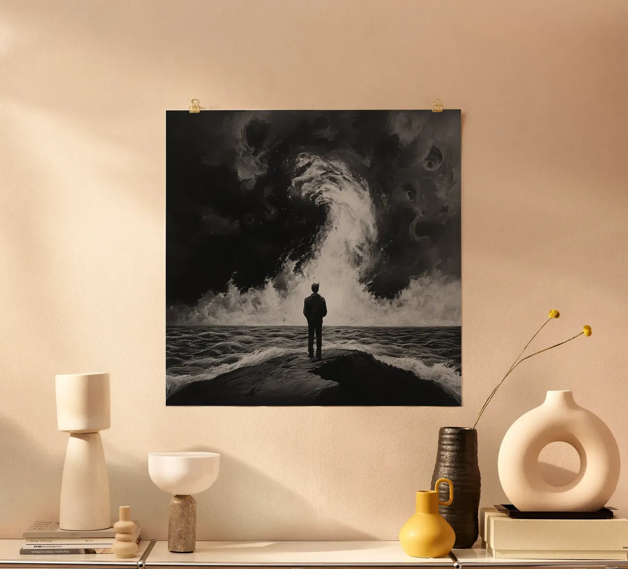 a dark wave poster da Synthaira