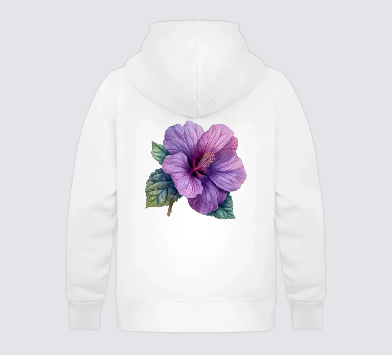 Mallow Flower 2 kids hoodie by Bold Blooms