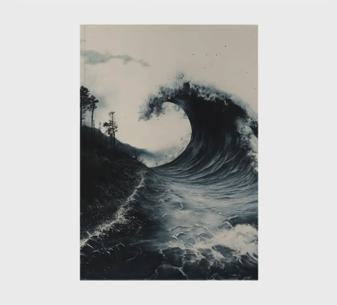 a strong wave notebook by Synthaira
