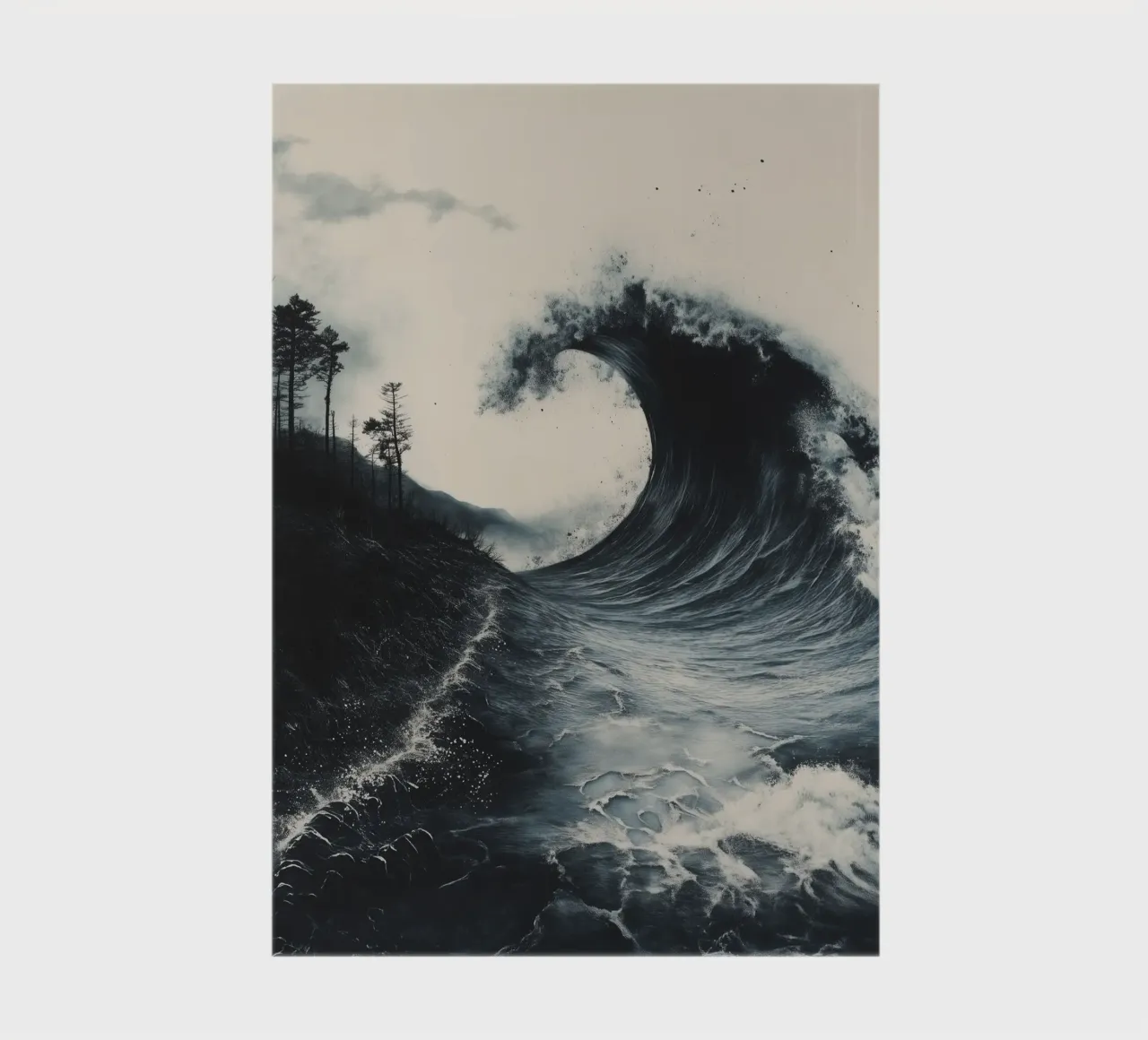 a strong wave notebook by Synthaira