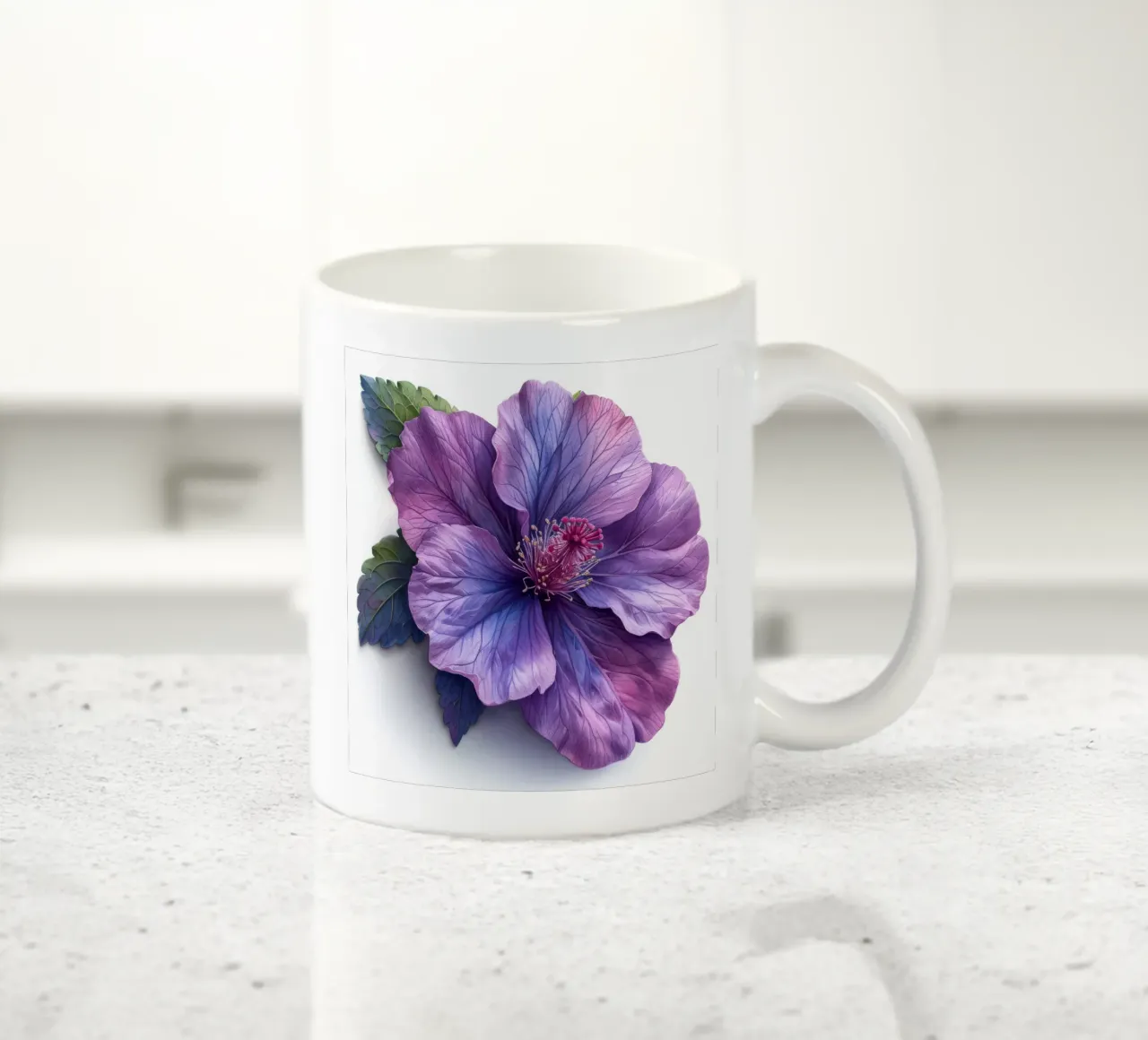 Fiore di malva 3 tazza in ceramica da Bold Blooms