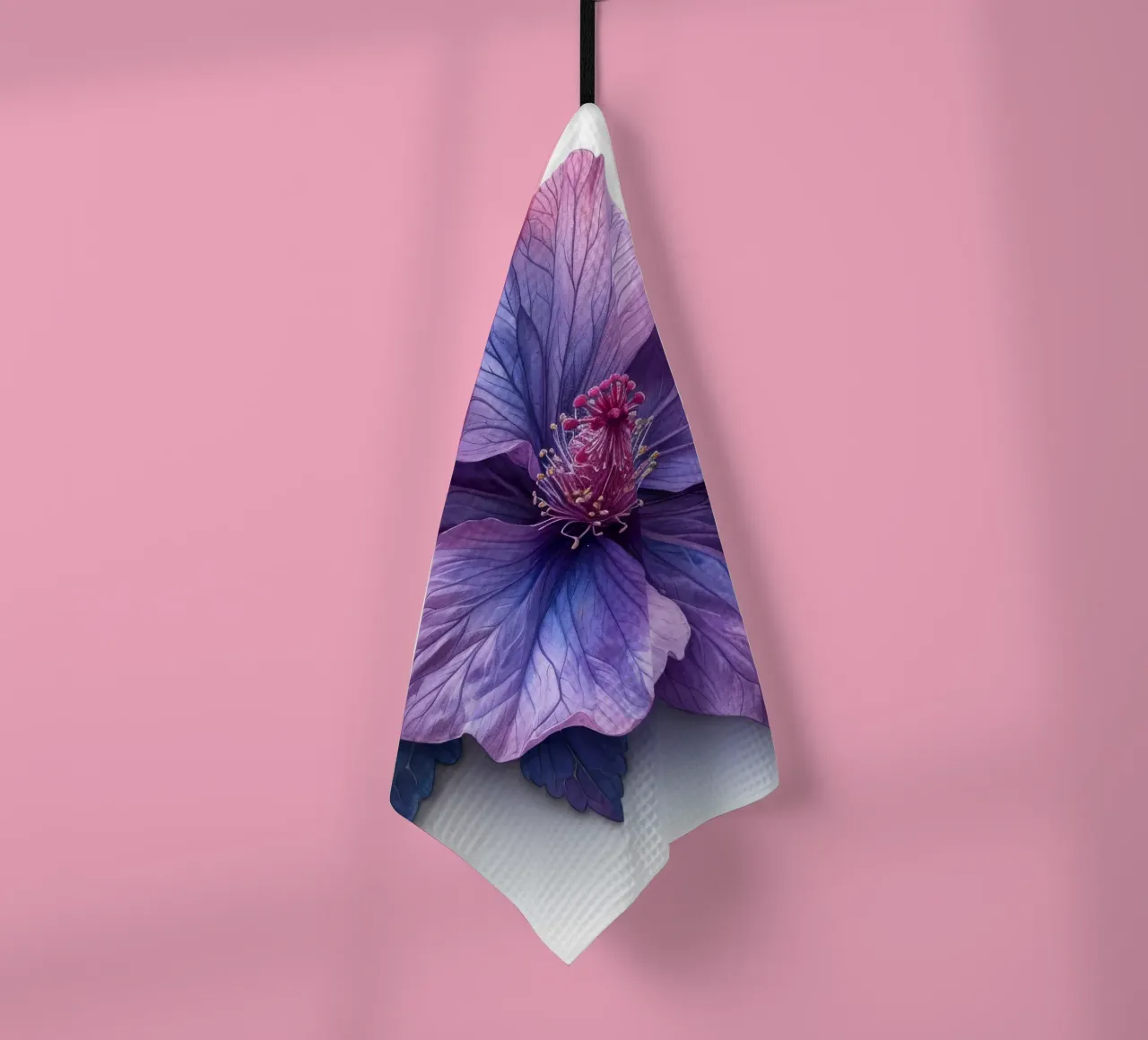 Fleur de mauve 3 torchon de Bold Blooms