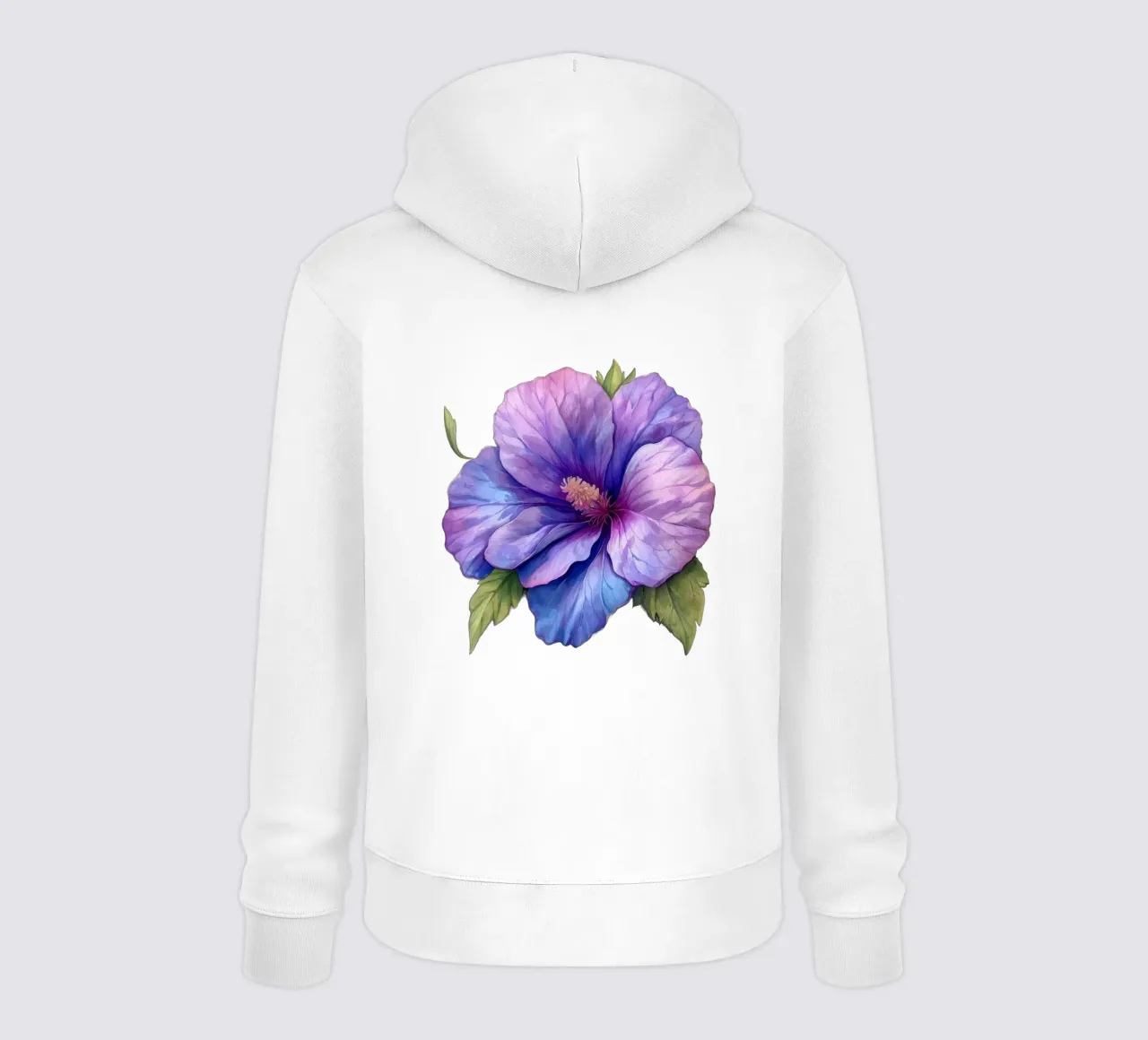 Fiore di malva 4 felpa con cappuccio da Bold Blooms