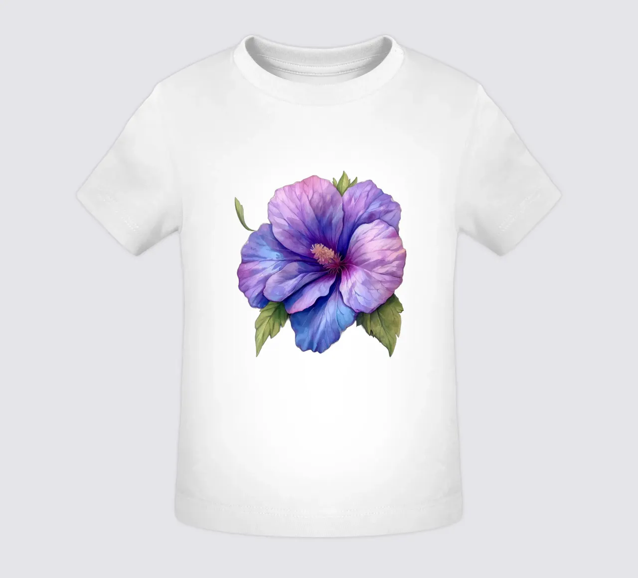 Mallow Flower 4 baby t-shirt by Bold Blooms