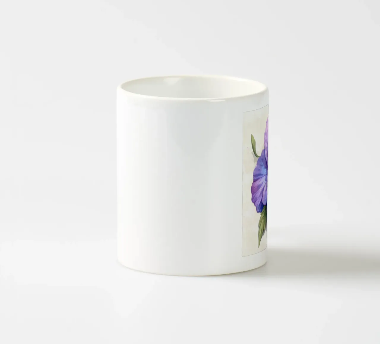 Fiore di malva 4 tazza in ceramica da Bold Blooms