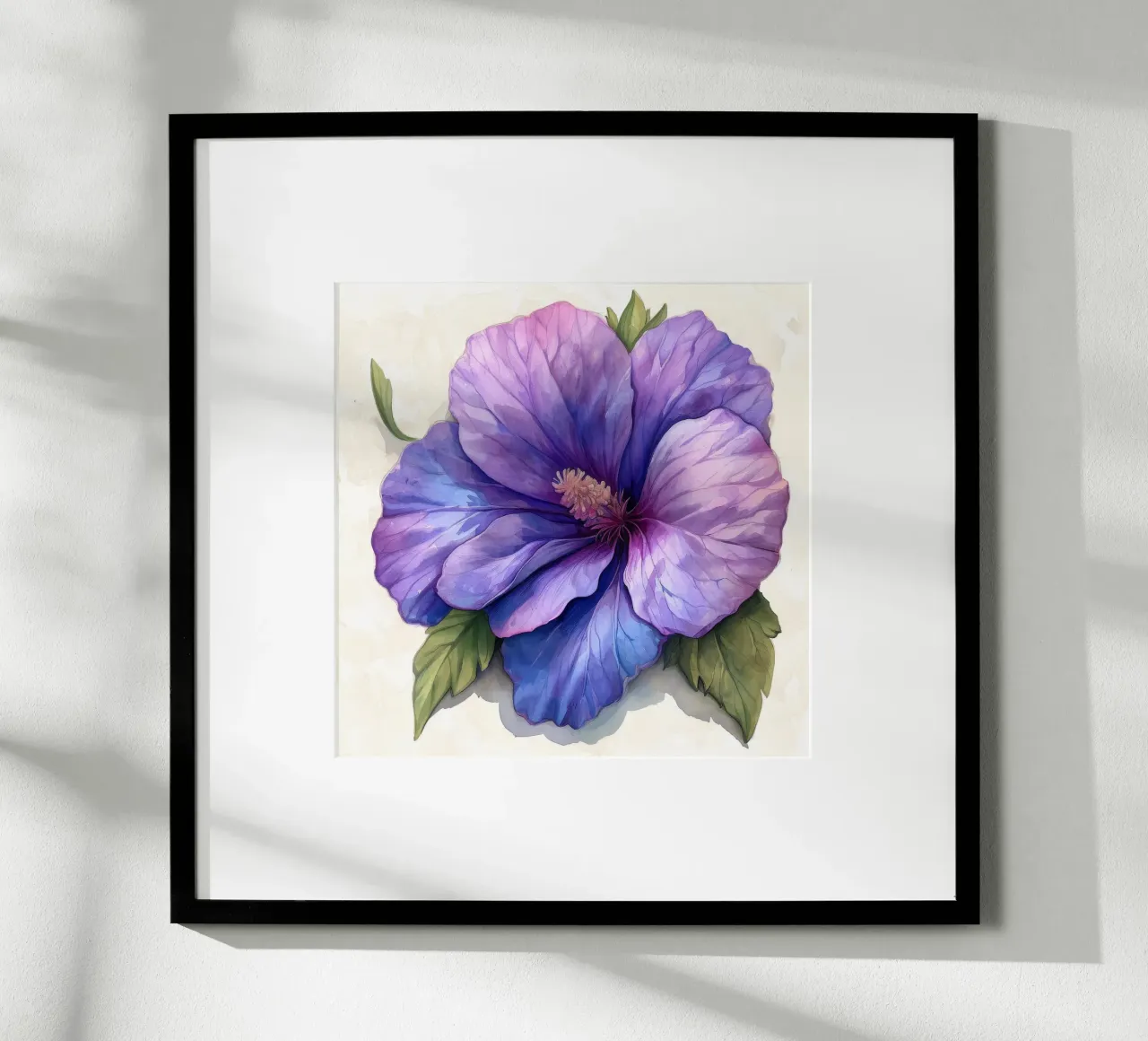 Mallow Flower 4 hahnemühle by Bold Blooms