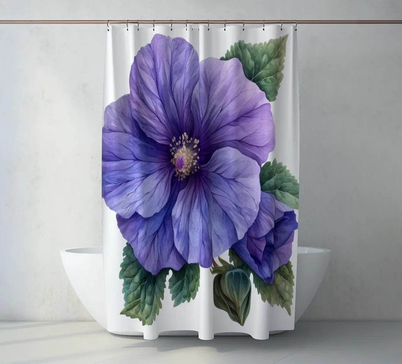 Dotterbloem 1 douchegordijn van Bold Blooms