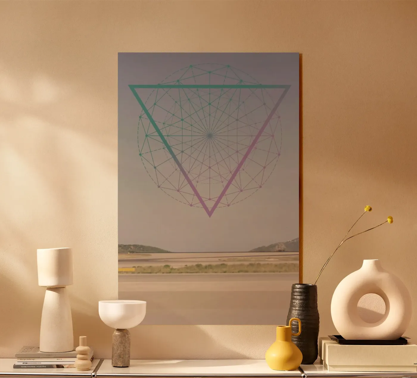 Athena Acryl-Glas von Nicolas Messaritis