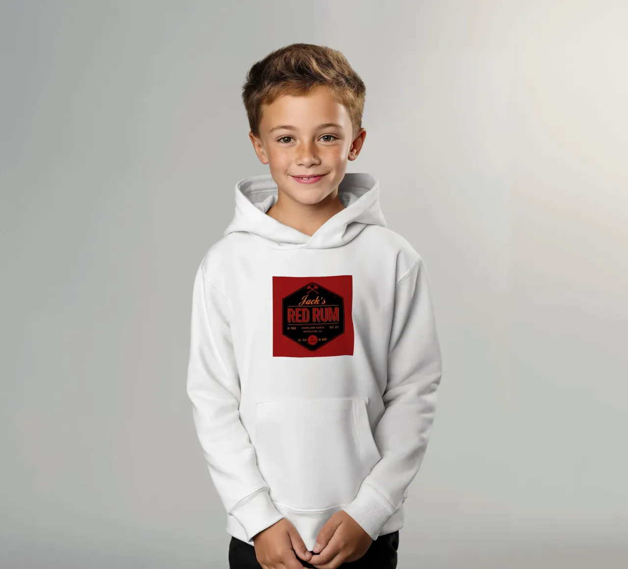 Jacks Red Rum felpa bambino con cappuccio da DinoMike