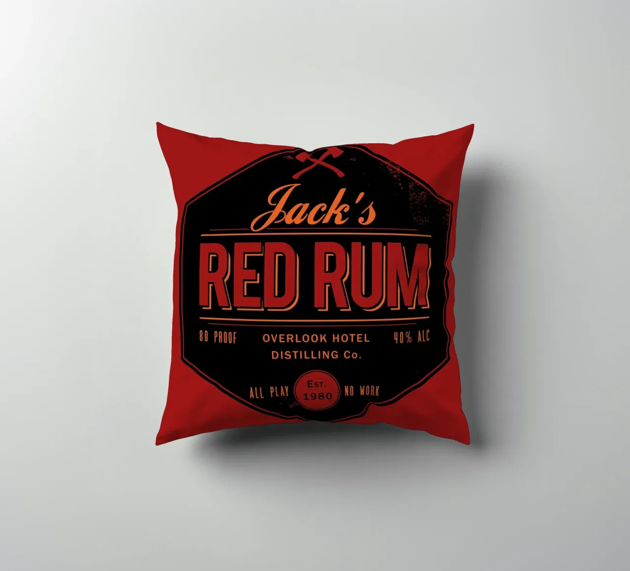 Jacks Red Rum cuscino da DinoMike