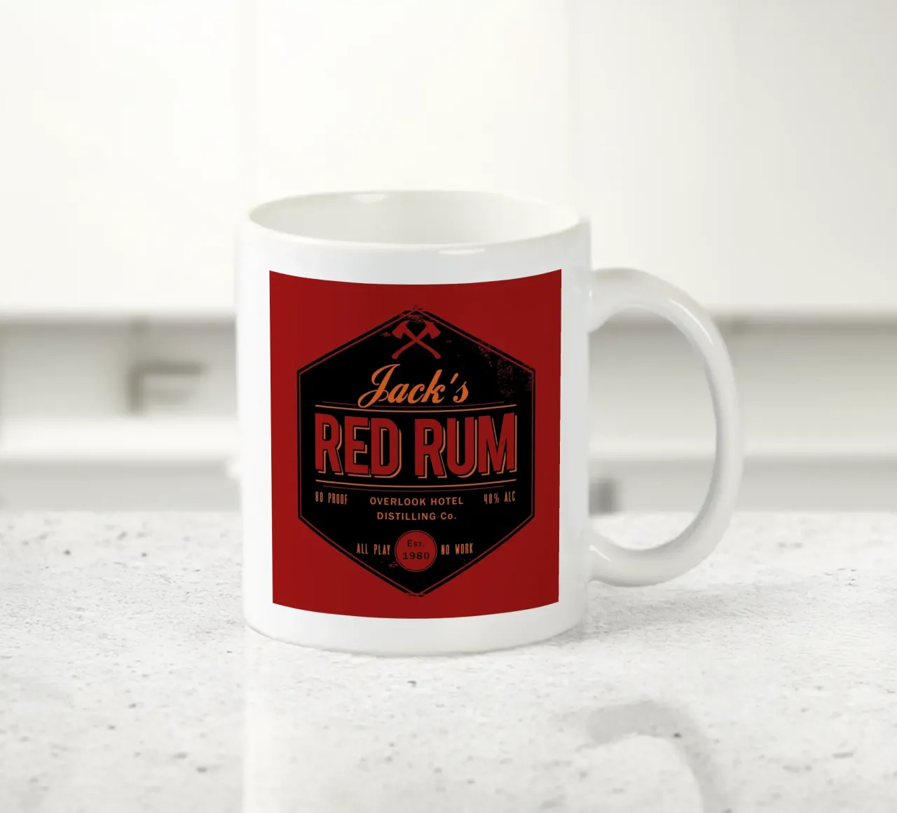 Jacks Red Rum tazza in ceramica da DinoMike