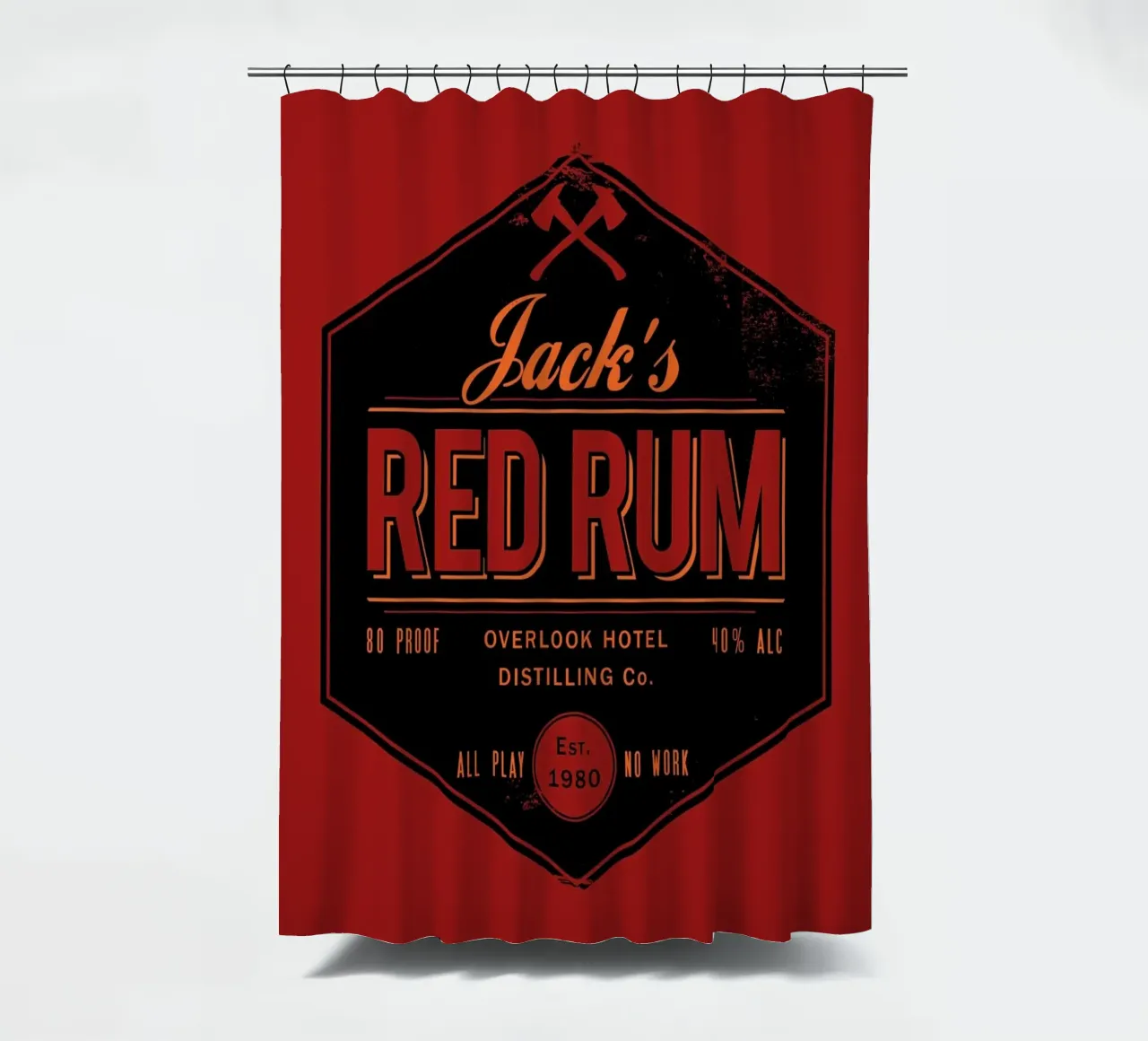 Jacks Red Rum tenda da doccia da DinoMike