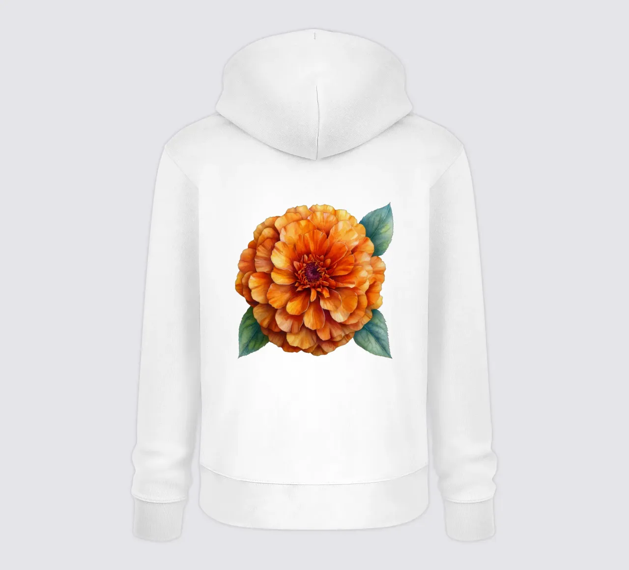 Fiore di calendula 3 felpa con cappuccio da Bold Blooms