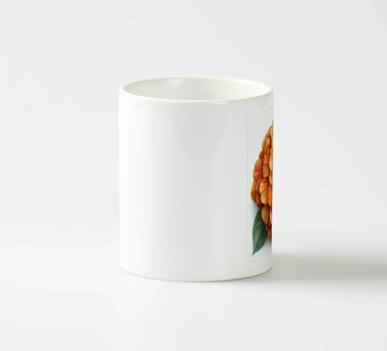 Fiore di calendula 3 tazza in ceramica da Bold Blooms