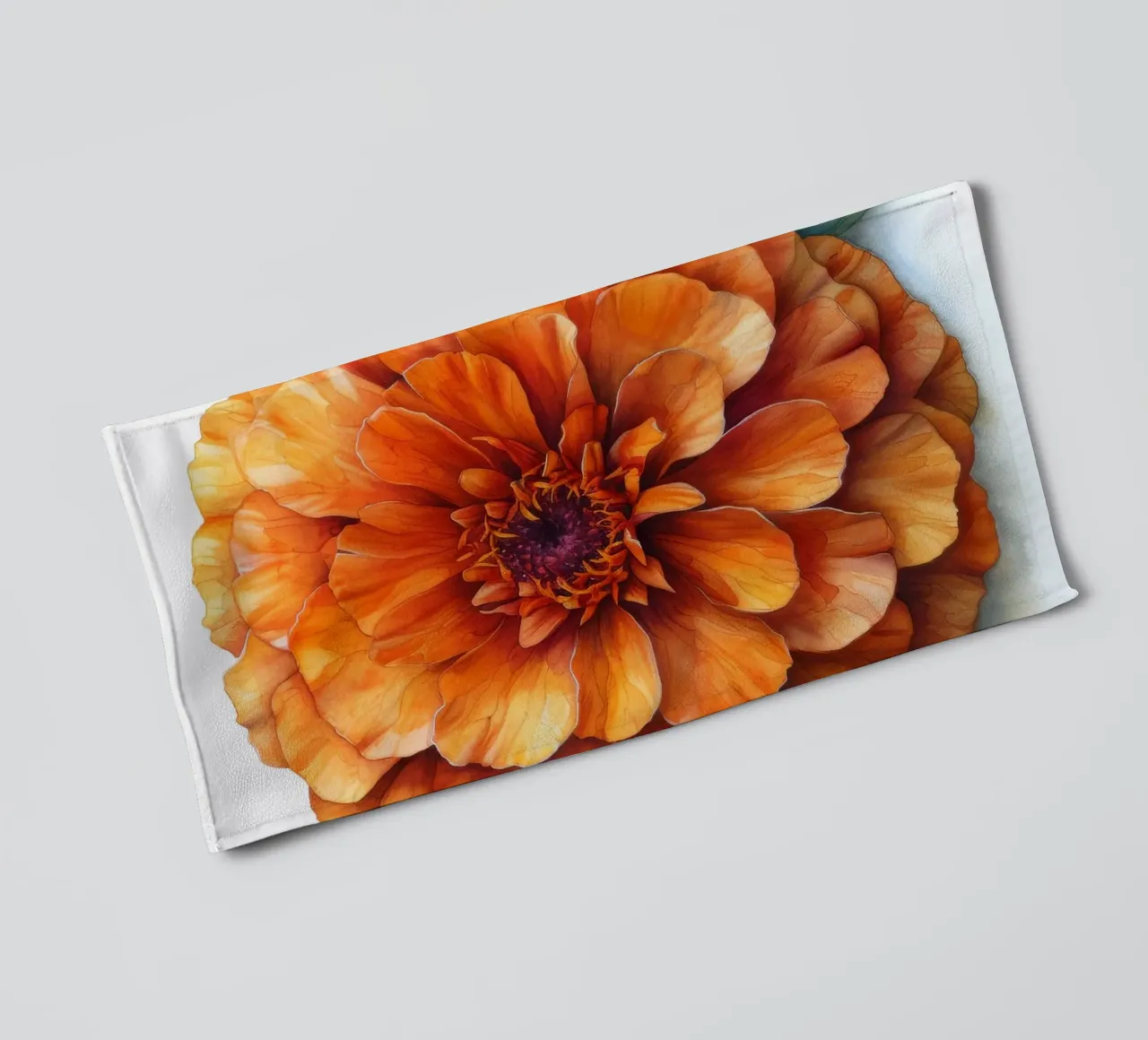 Goudsbloem 3 badhanddoek van Bold Blooms