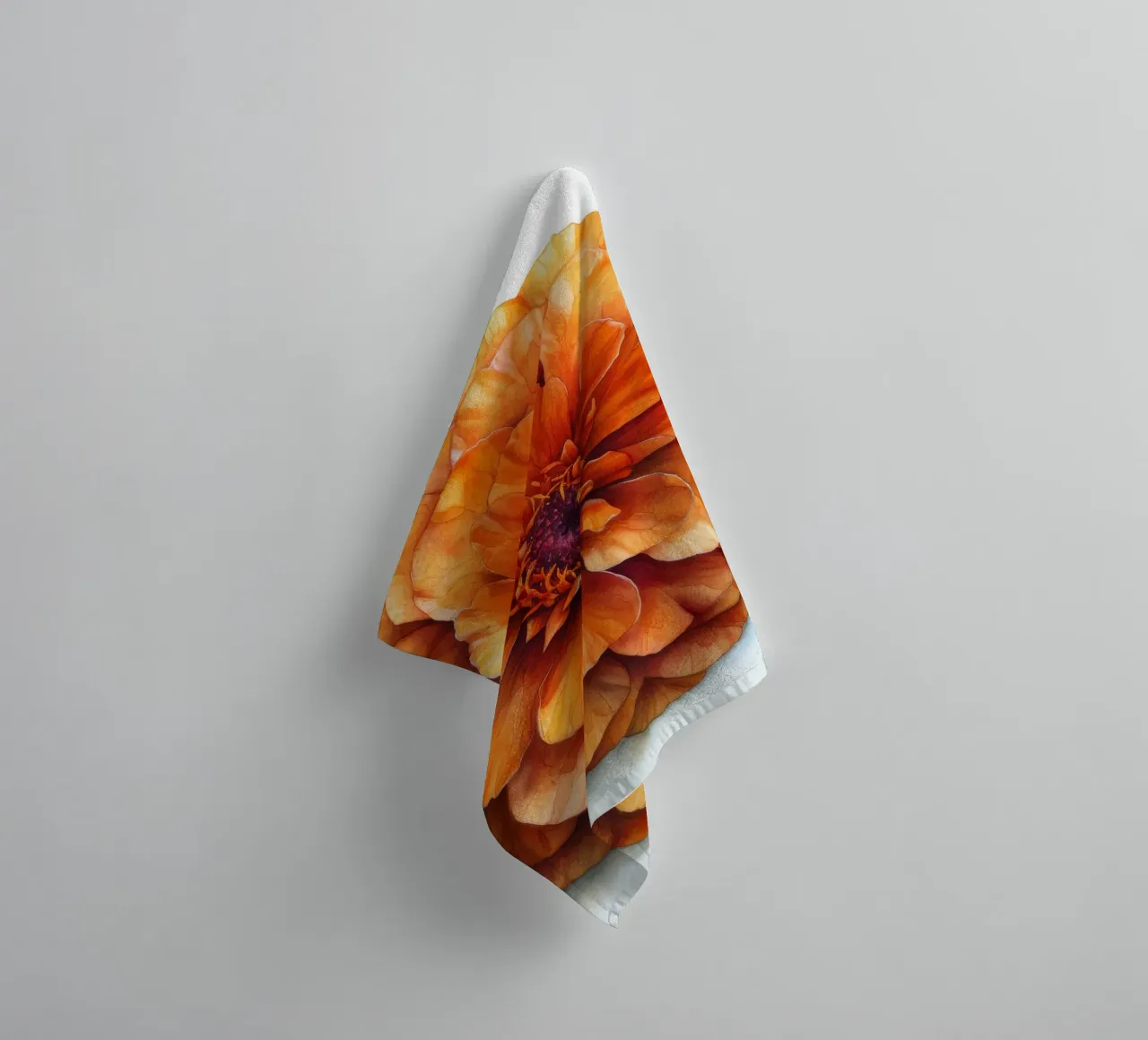 Goudsbloem 3 badhanddoek van Bold Blooms