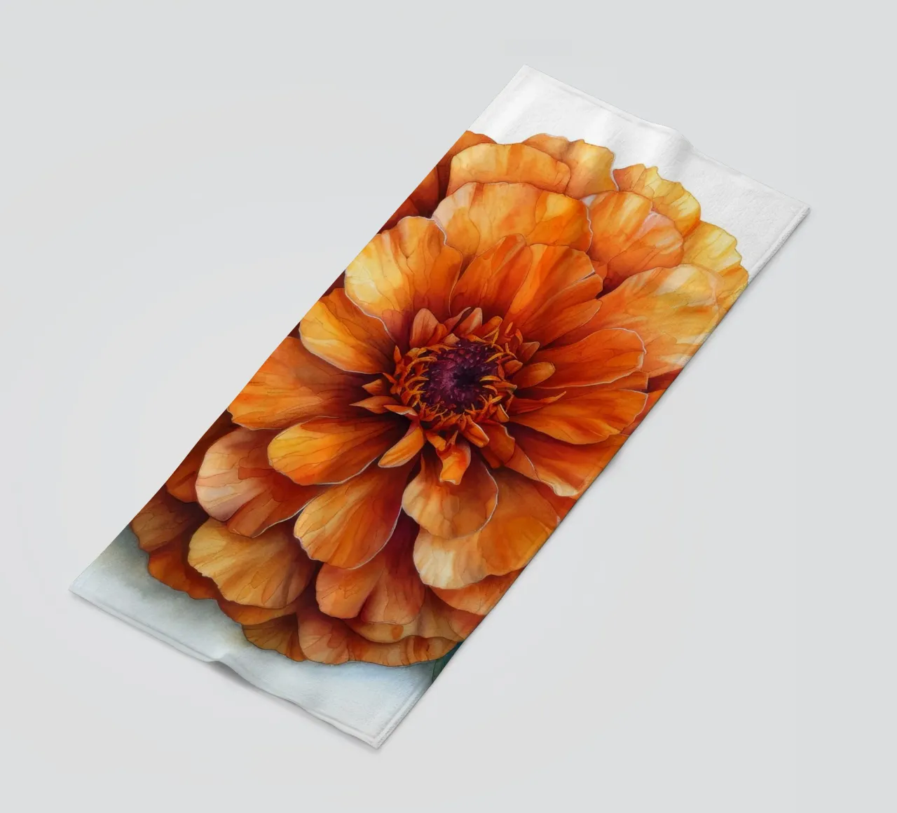 Fiore di calendula 3 telo mare da Bold Blooms