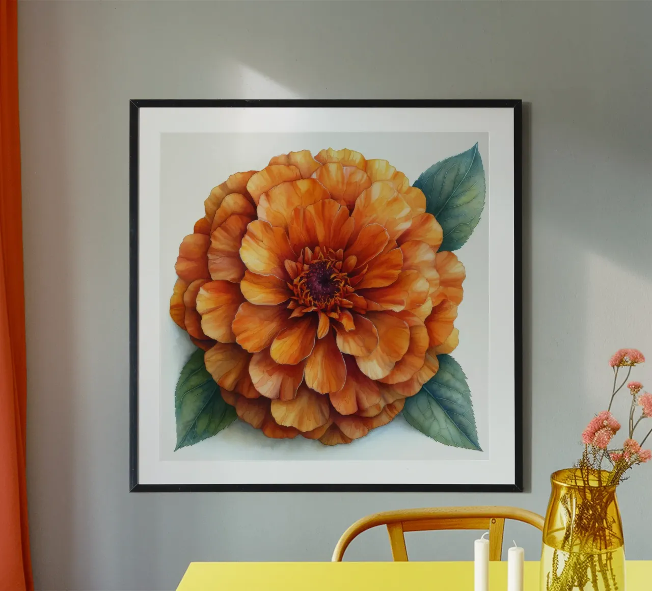 Ringelblume 3 Hahnemühle von Bold Blooms