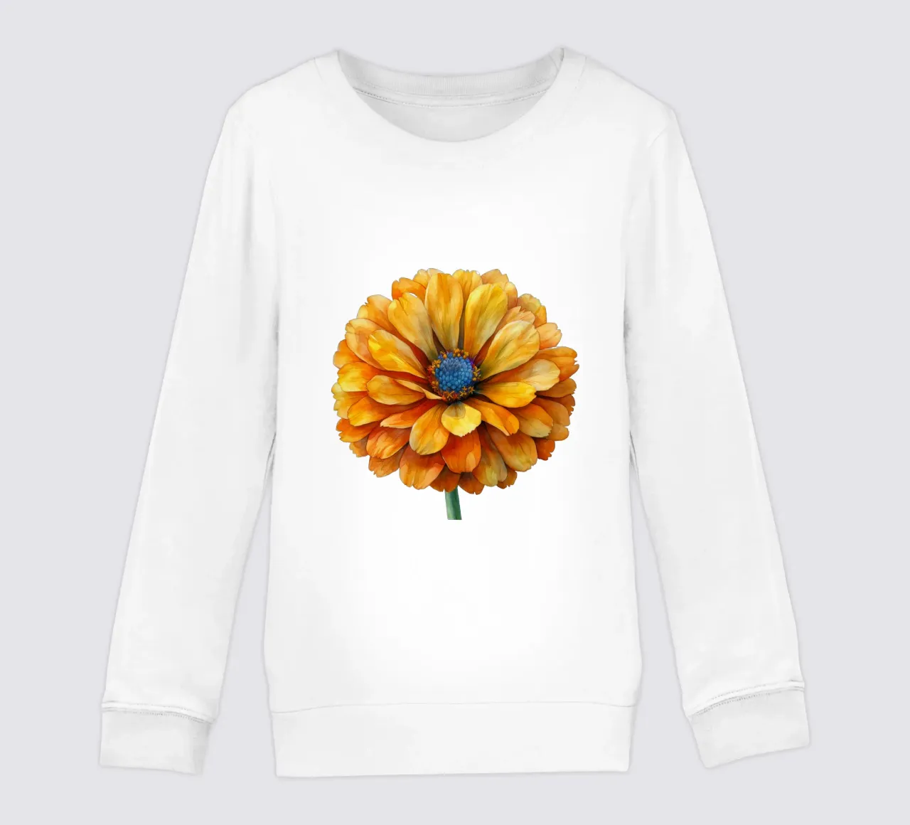 Fiore di calendula 1 felpa bambino da Bold Blooms