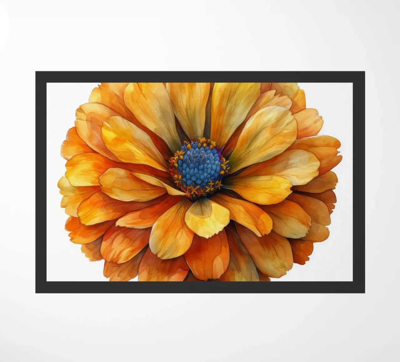 Fiore di calendula 1 zerbino da Bold Blooms