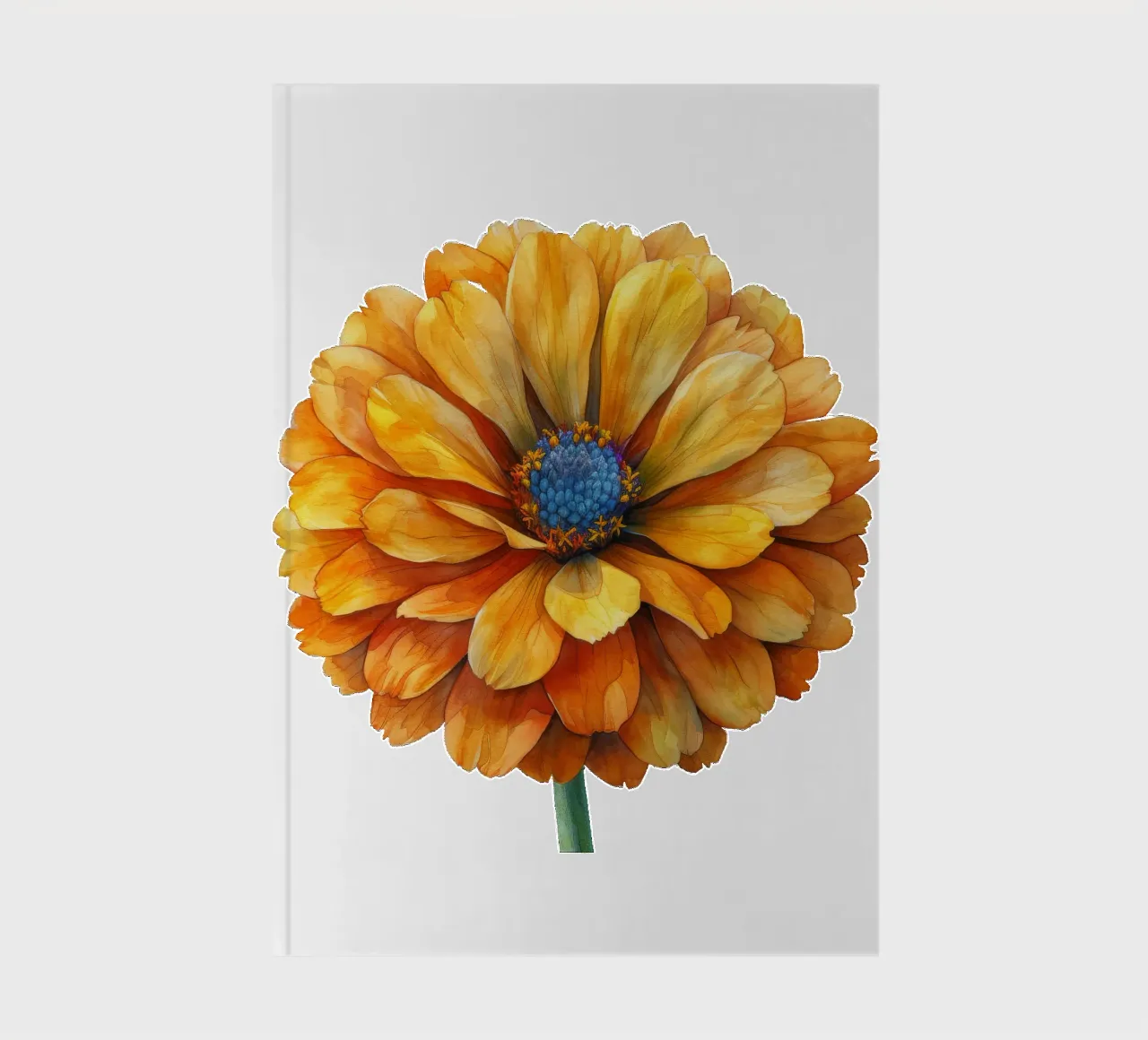 Fiore di calendula 1 diario da Bold Blooms