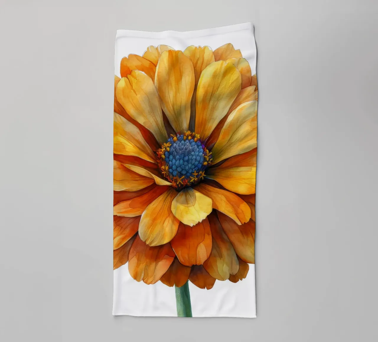 Goudsbloem 1 badhanddoek van Bold Blooms