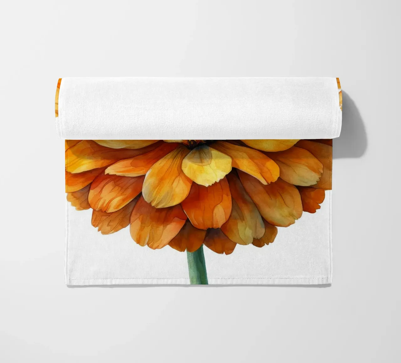 Fiore di calendula 1 telo mare da Bold Blooms