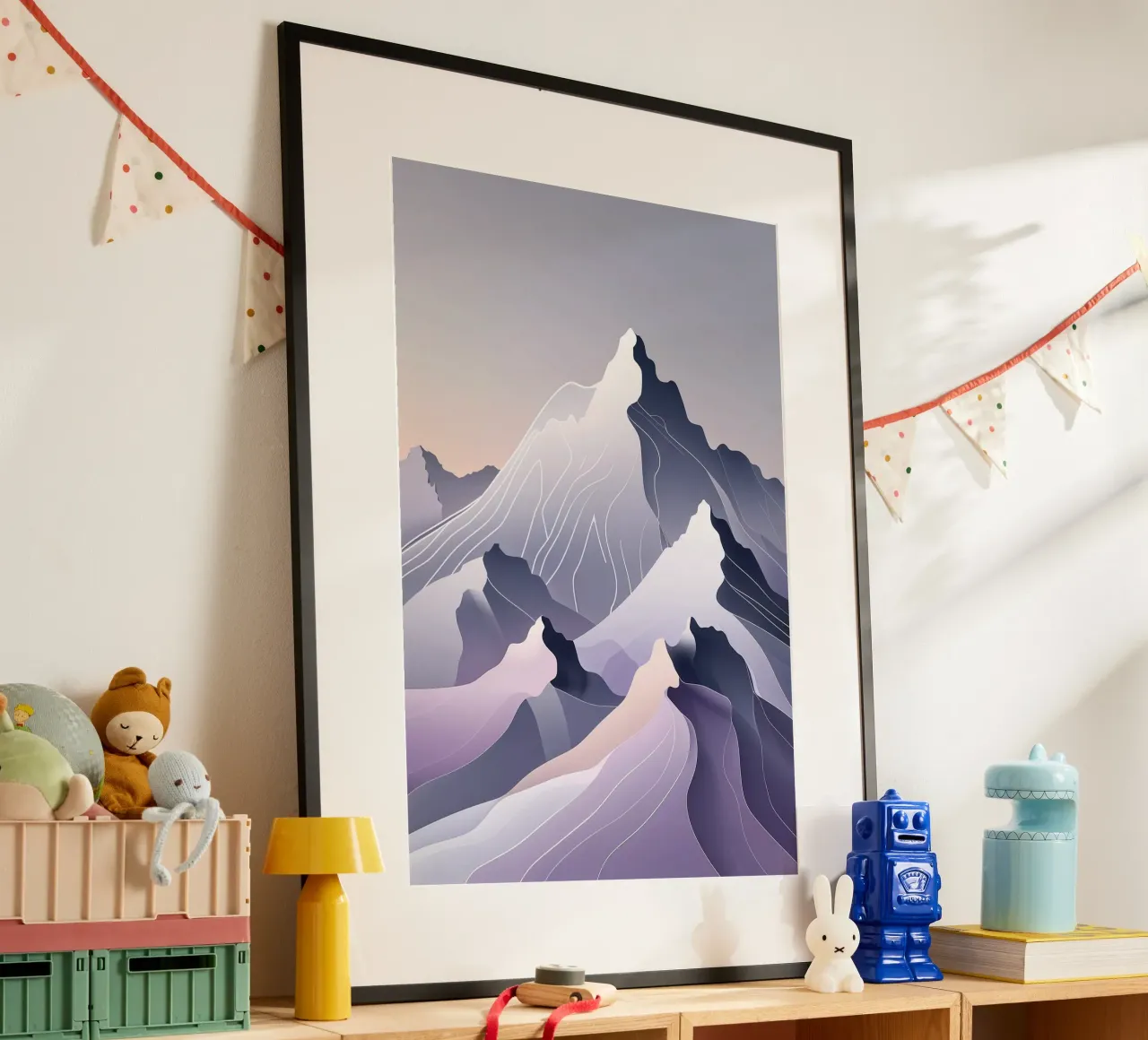 Flowing Silhouettes of Kangchenjunga carta hahnemühle da AlbertKlee