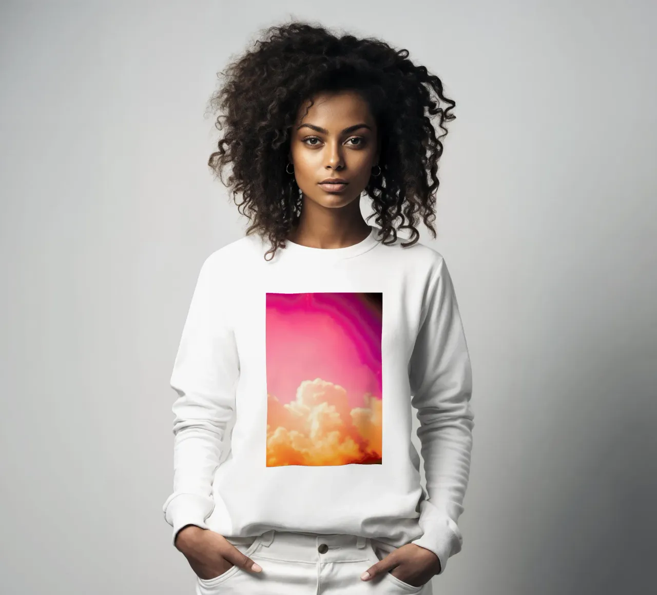 Clouds III felpa da Tal Paz-Fridman