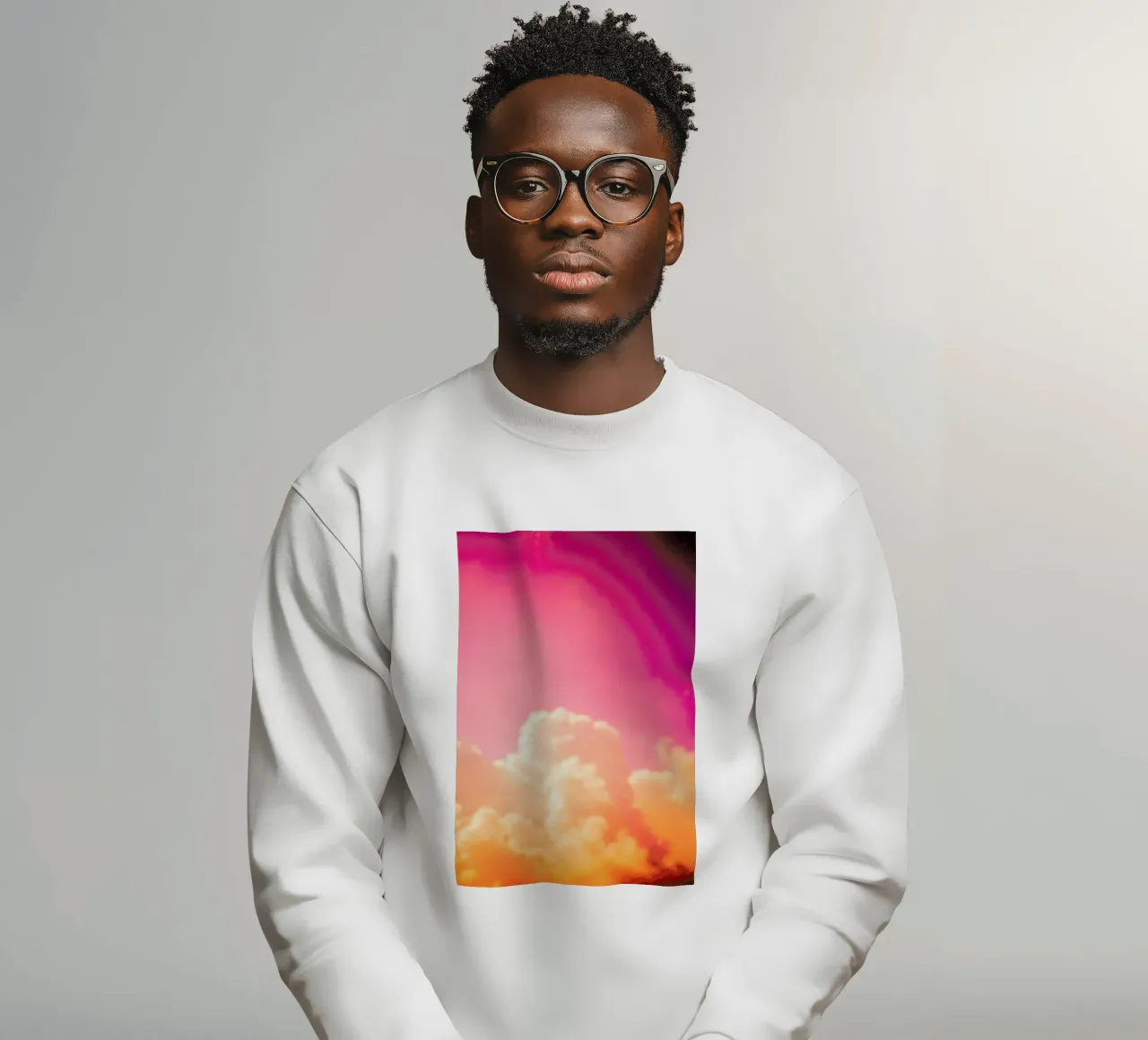 Clouds III felpa da Tal Paz-Fridman