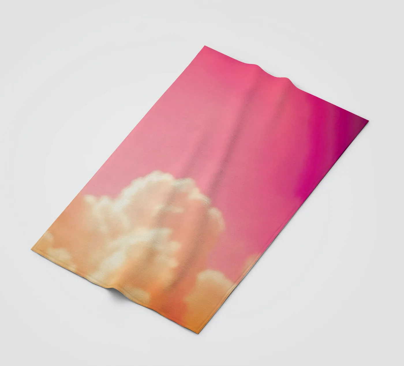 Clouds III Fleecedecke von Tal Paz-Fridman