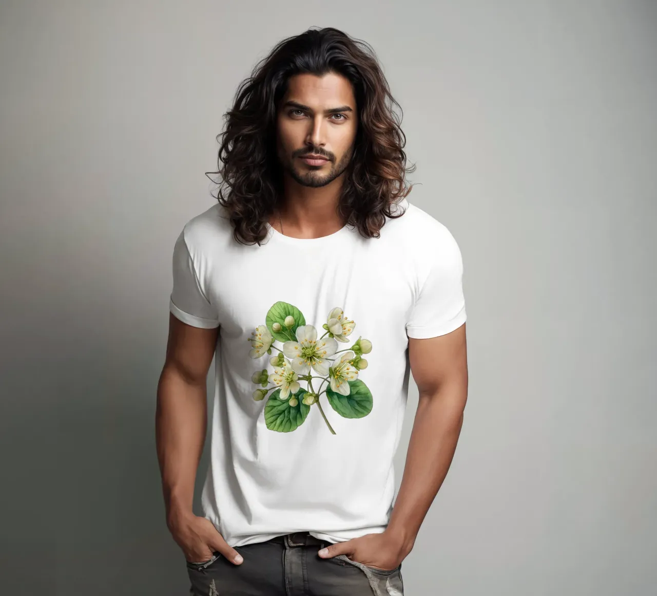 Fiore di ruta dei prati 2 t-shirt da Bold Blooms