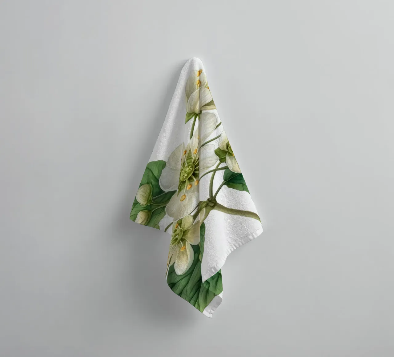 Weidevogelbloem 2 badhanddoek van Bold Blooms