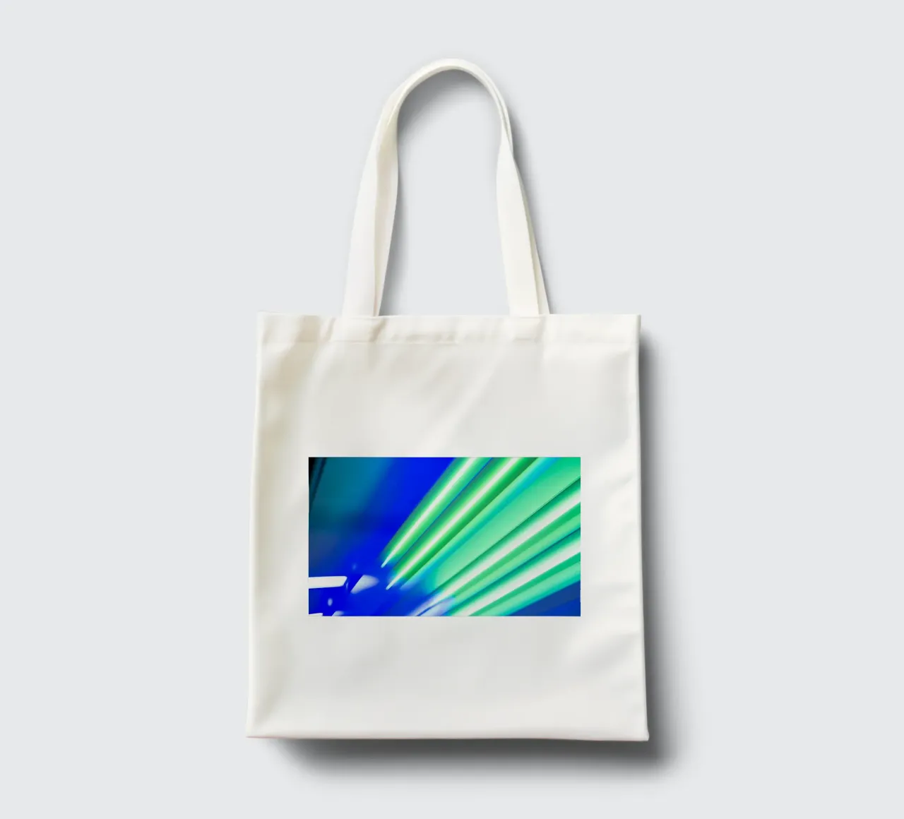 Light 3 borsa in juta da Flo Klein