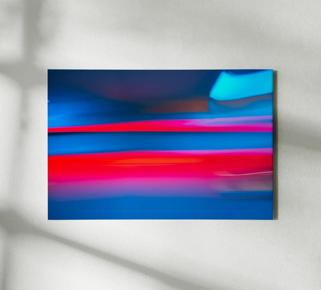 Light 5 tela con Cornice a cassetta da Flo Klein
