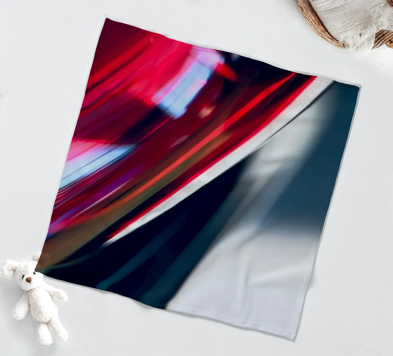 Light 5 Fleecedecke von Flo Klein