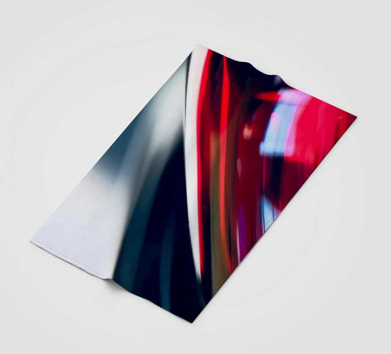 Light 5 coperta in pile da Flo Klein