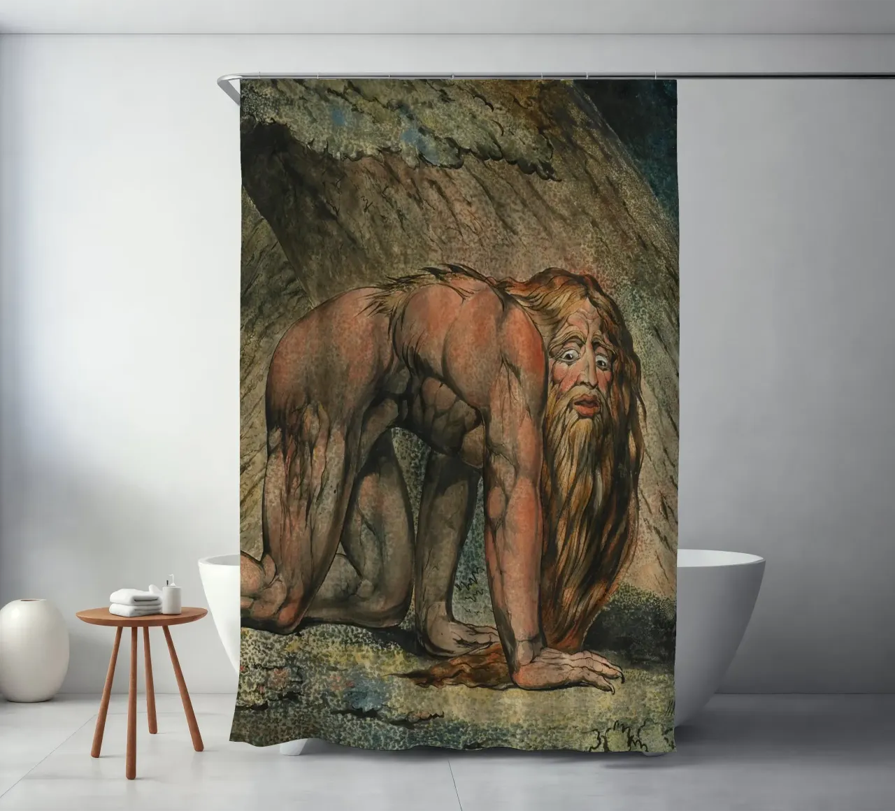 William Blake - Nabucodonosor tenda da doccia da William Store