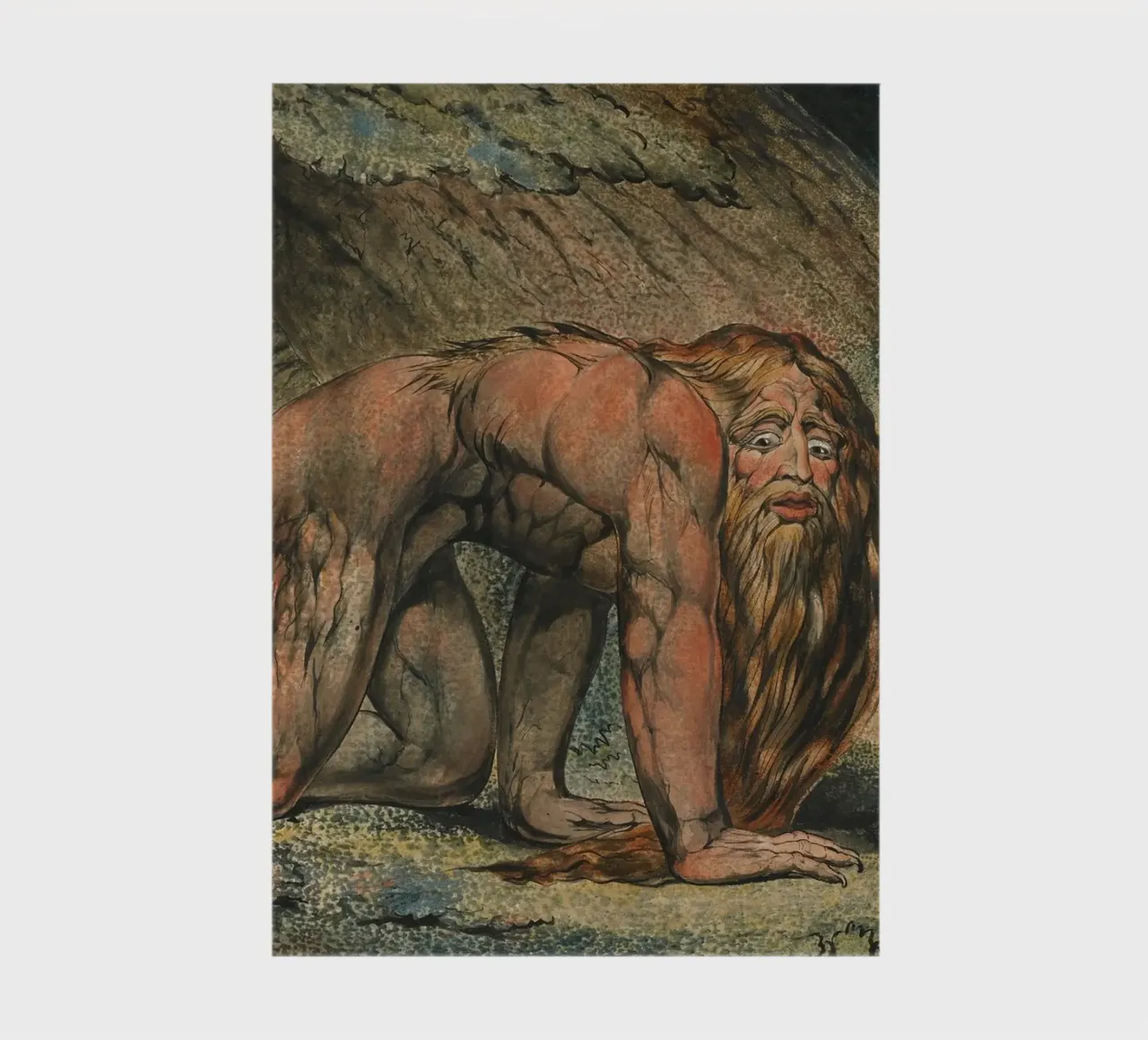 William Blake - Nabucodonosor diario da William Store