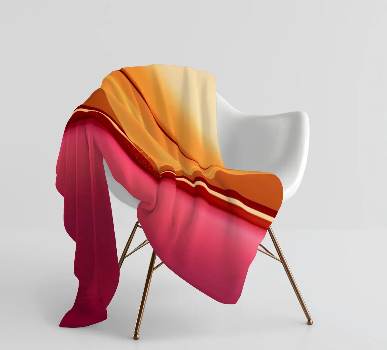 Light 6 fleecedeken van Flo Klein