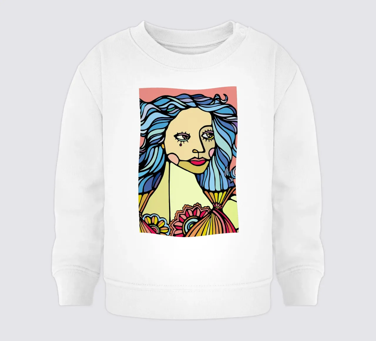 B-Girl baby sweatshirt by Ninhol