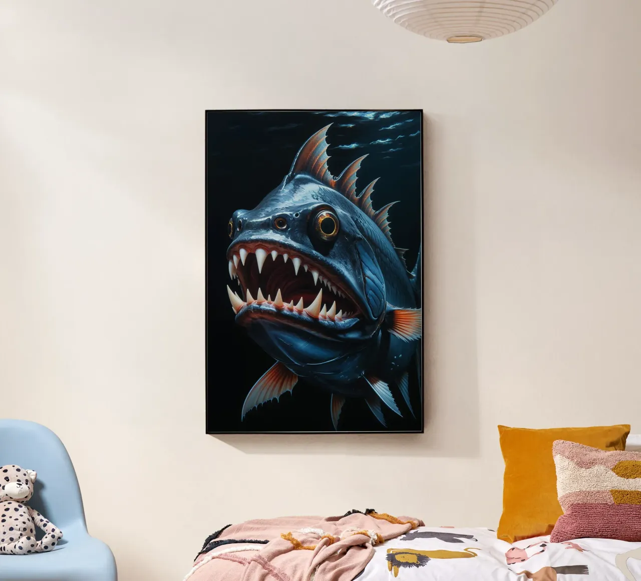 Fangtooth Terror in the Depths plexiglass da AlbertKlee