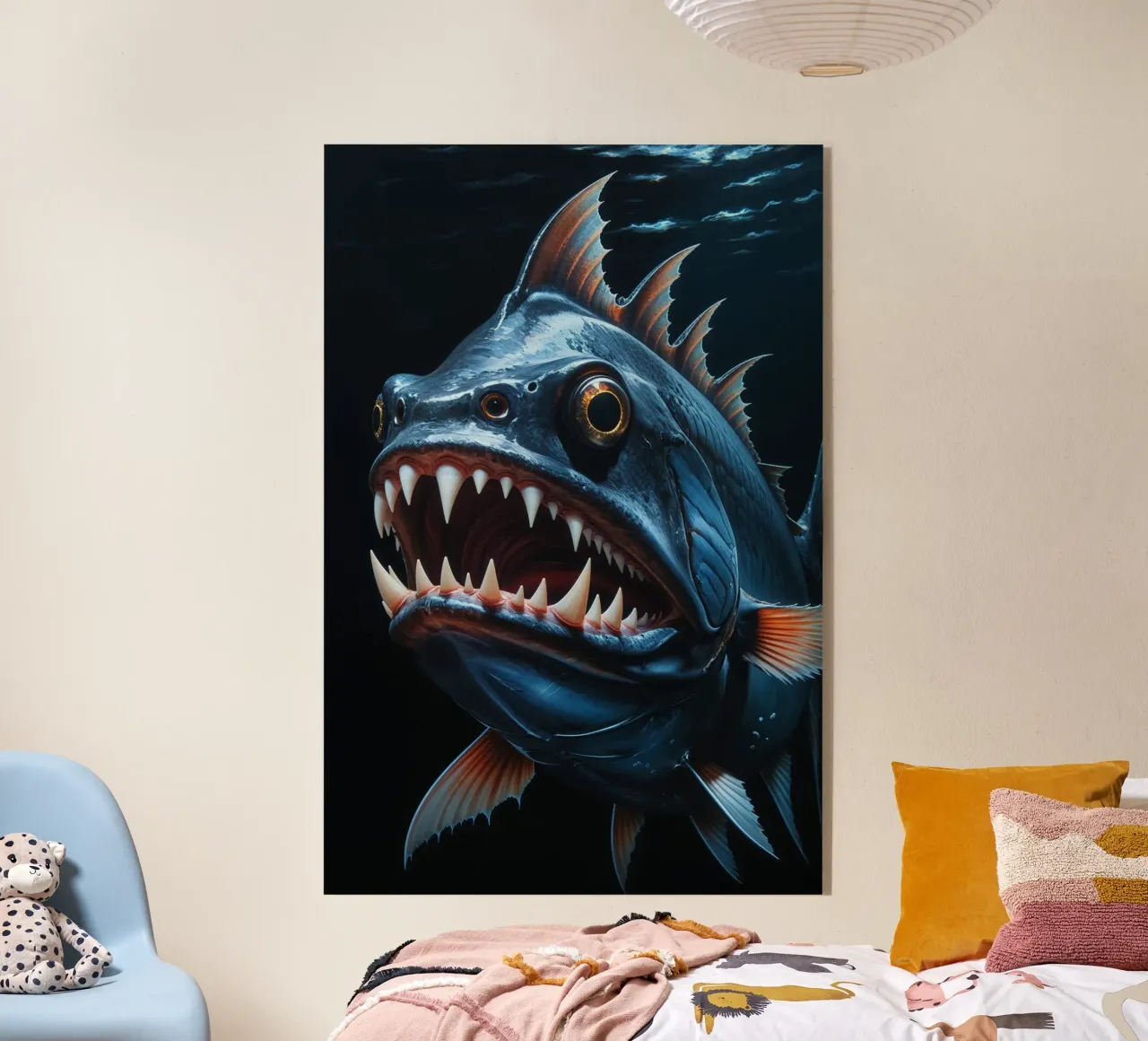 Fangtooth Terror in the Depths plexiglass da AlbertKlee