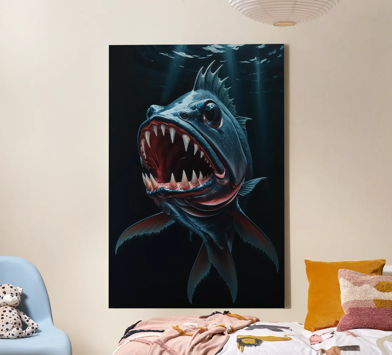 Abyssal Predator on the Hunt tela da AlbertKlee