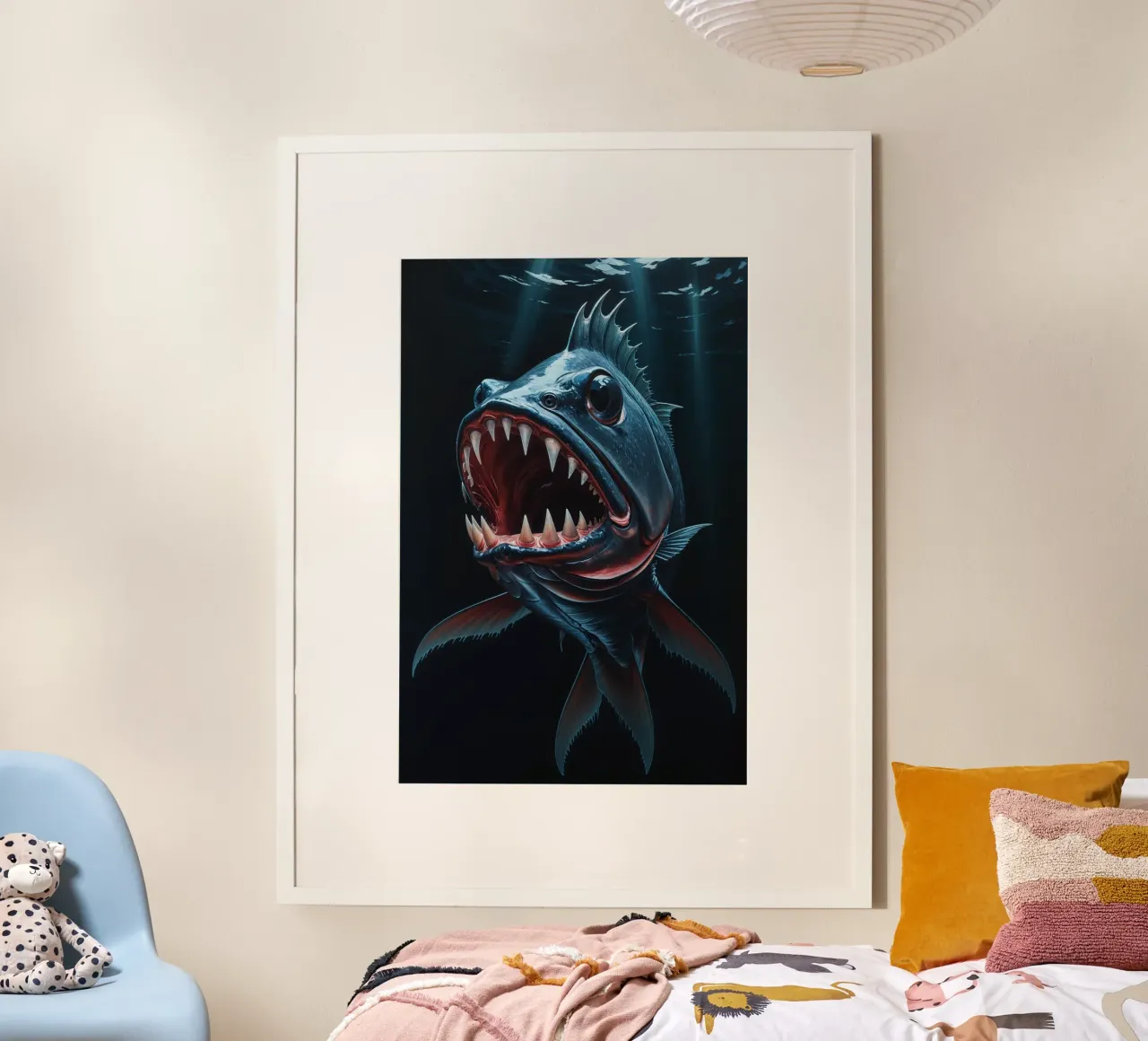 Abyssal Predator on the Hunt carta hahnemühle da AlbertKlee