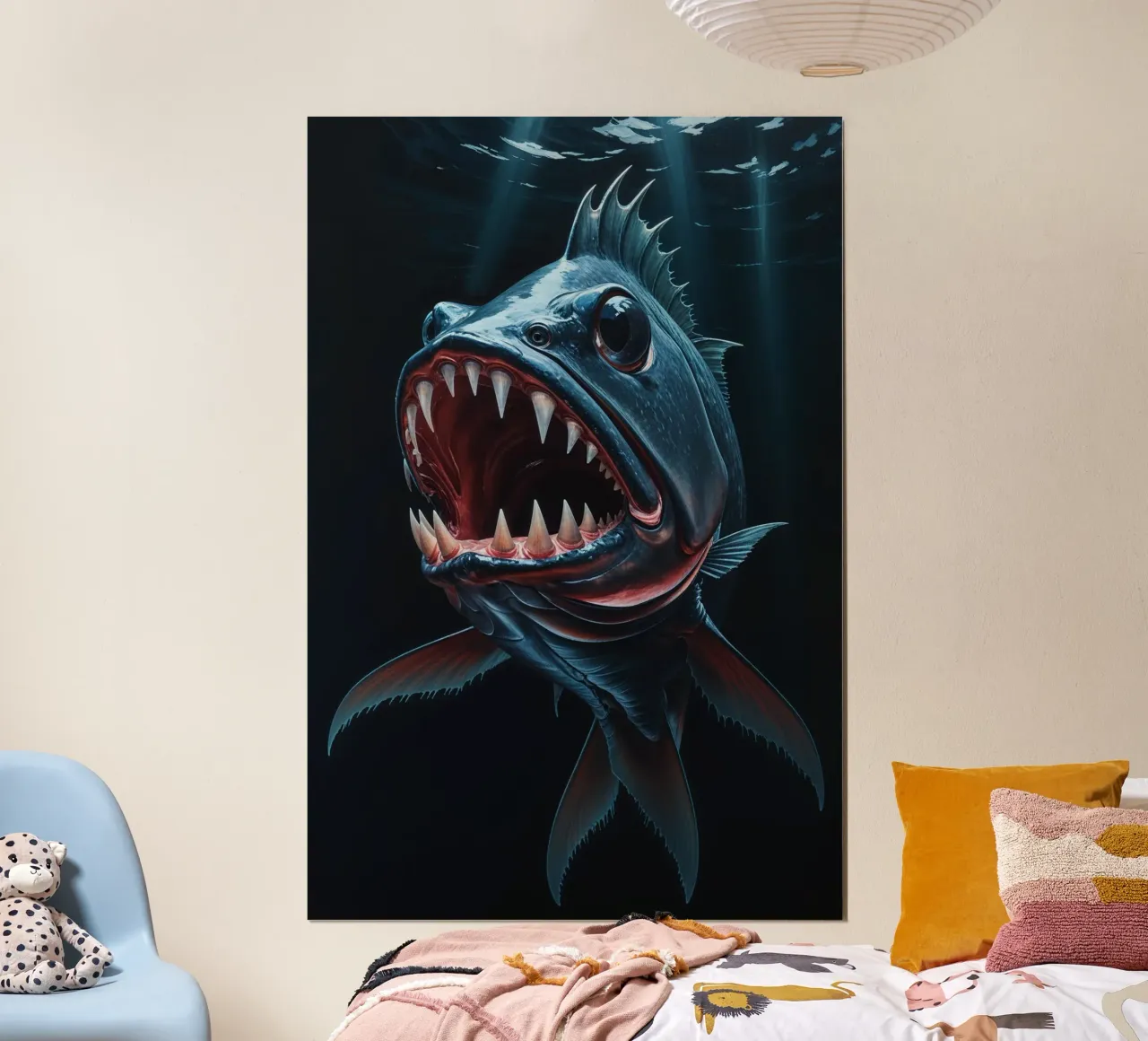 Abyssal Predator on the Hunt carta hahnemühle da AlbertKlee