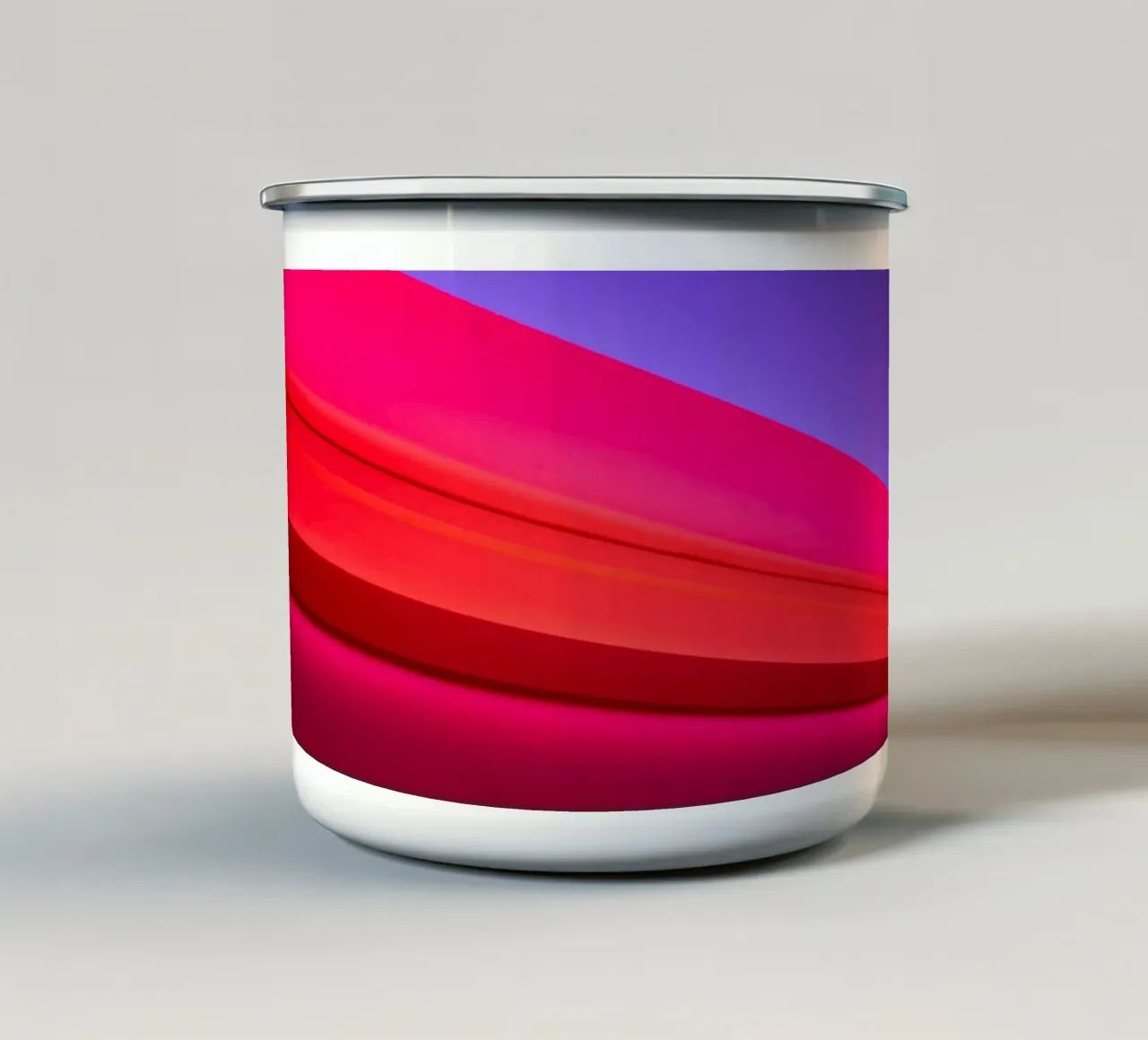 Light 8 tazza in smalto da Flo Klein