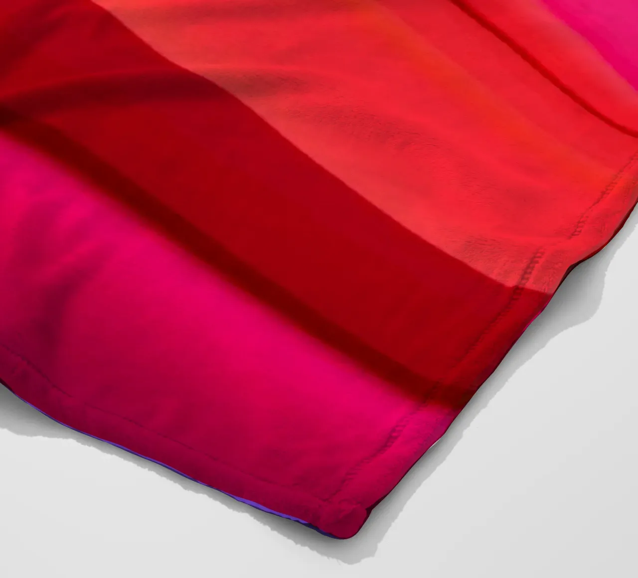 Light 8 plaid polaire de Flo Klein