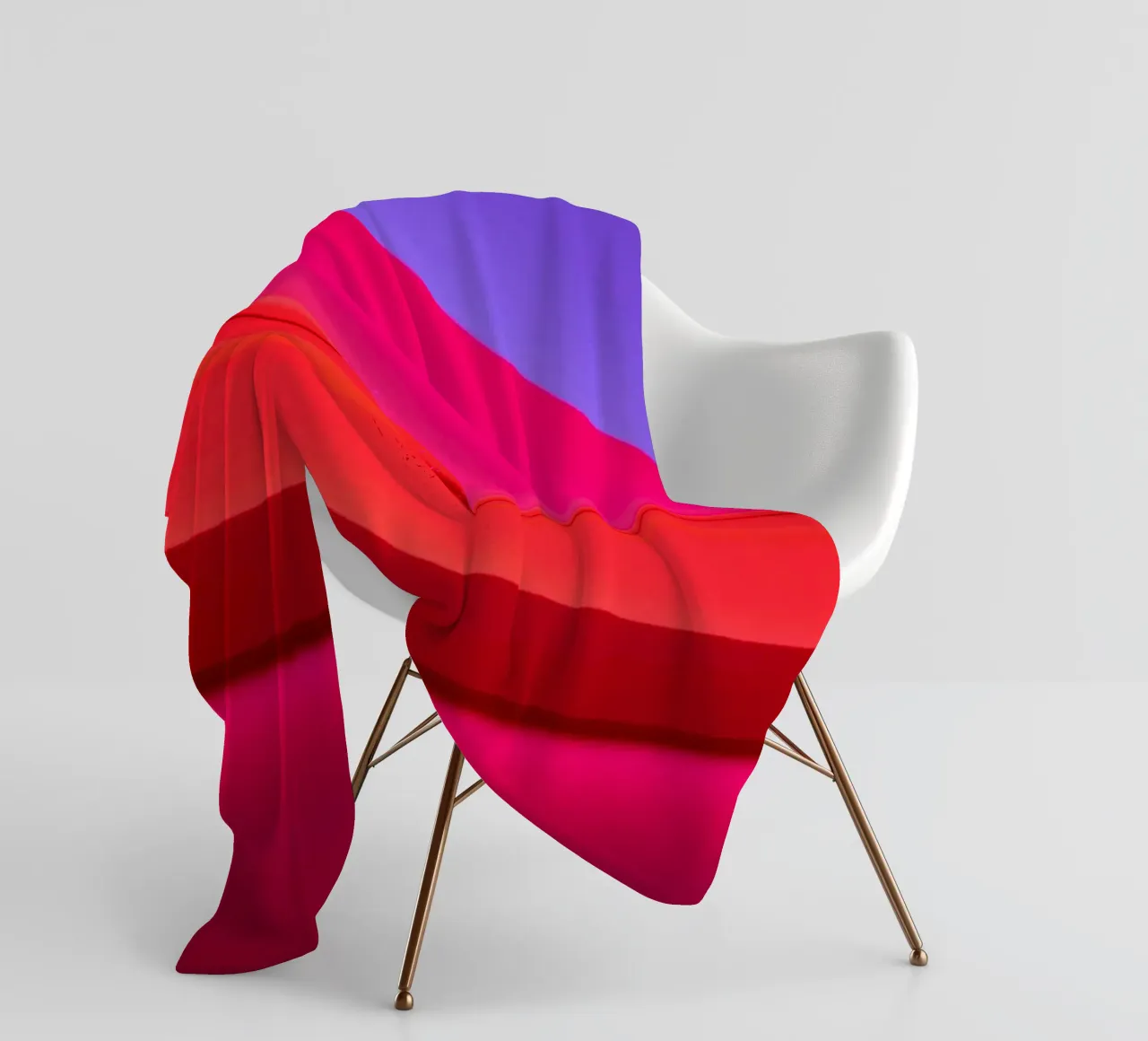 Light 8 plaid polaire de Flo Klein