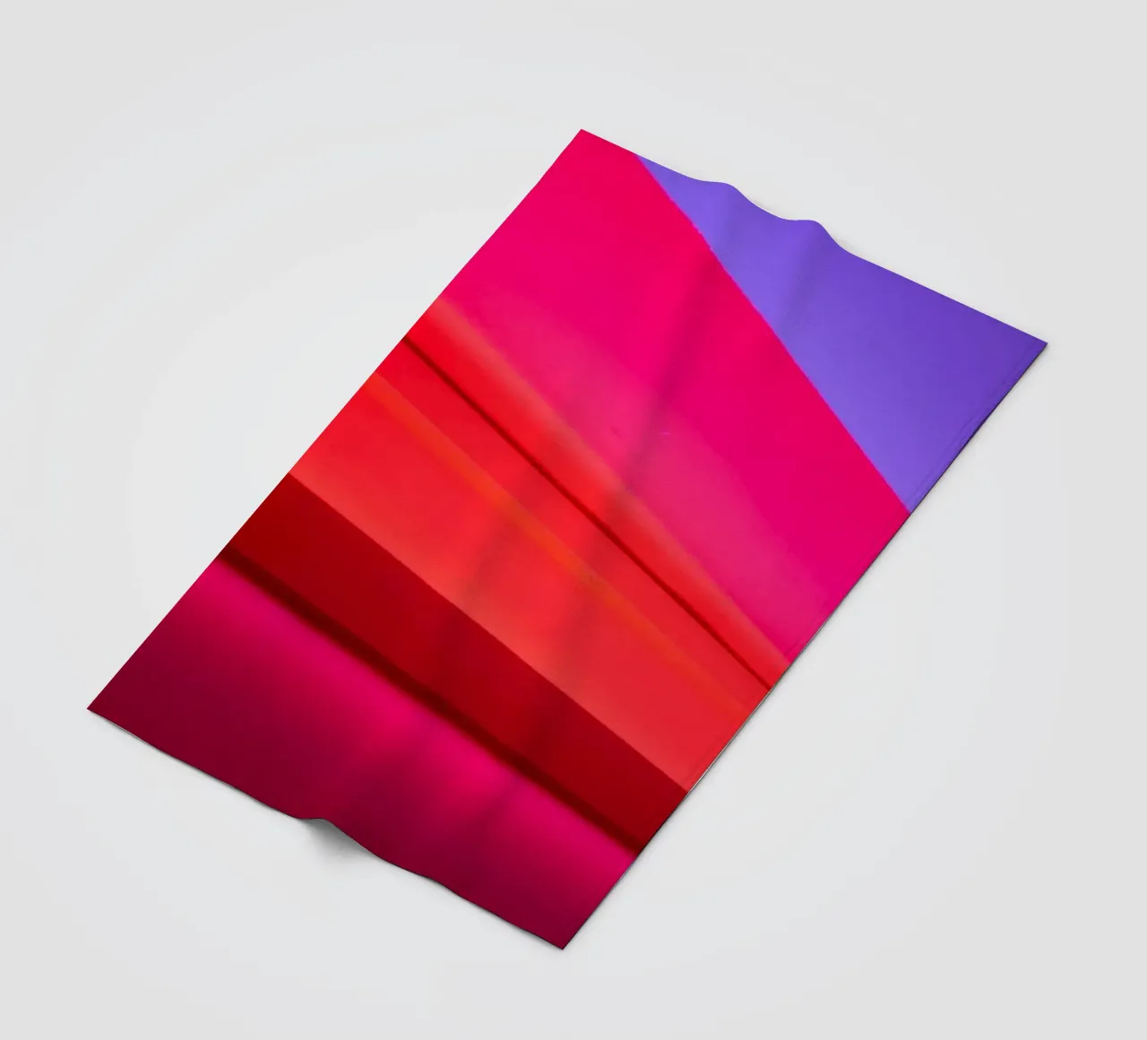 Light 8 plaid polaire de Flo Klein